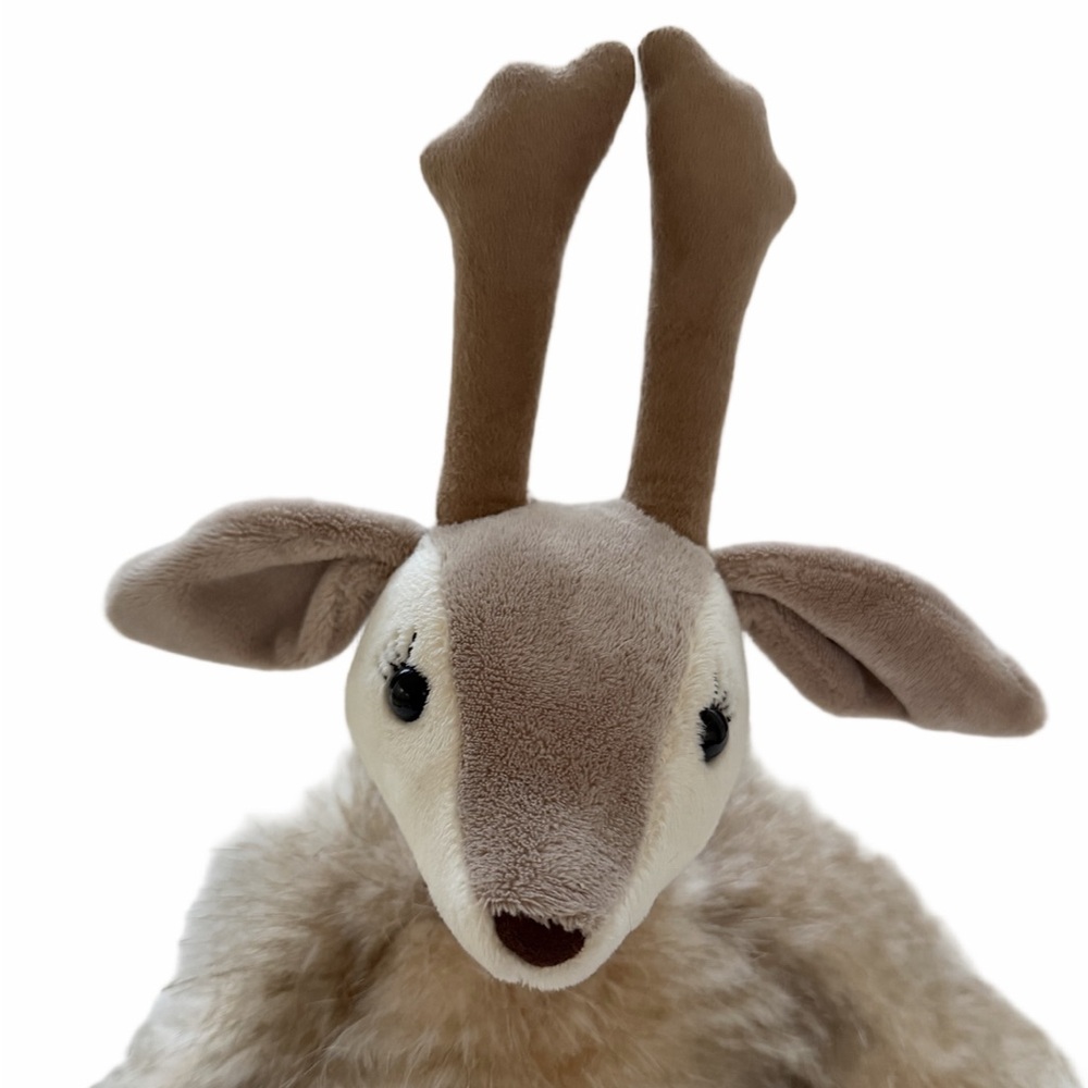 Jellycat Brown and Cream Antelope Plush